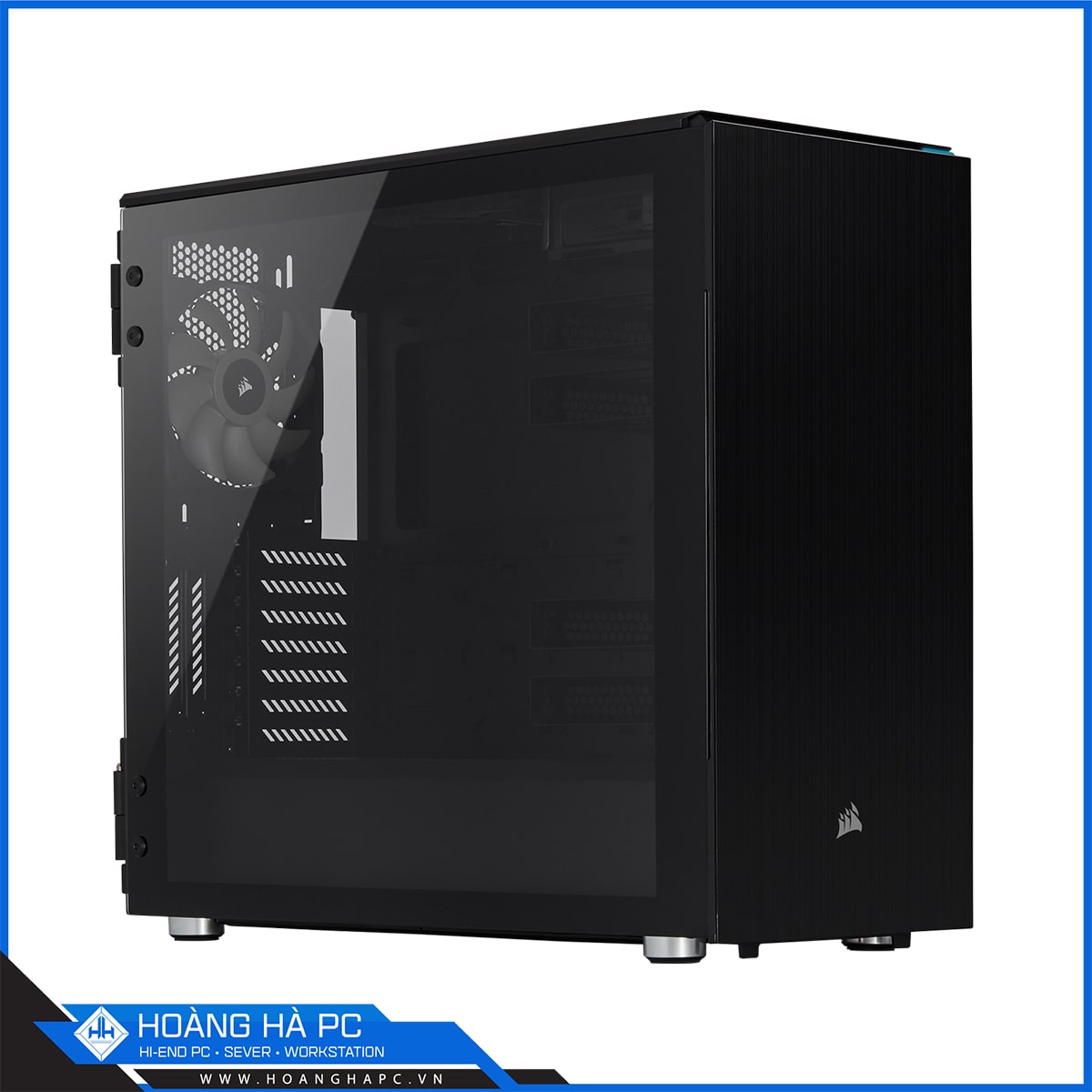 Vỏ máy tính Corsair 678C TG Black (Mid Tower/Màu Đen)