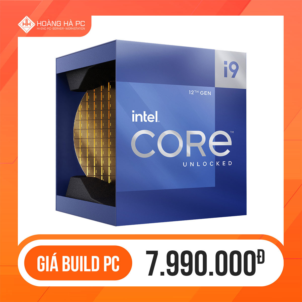 CPU Intel Core i9-12900K (5.20GHz, 16 Nhân 24 Luồng, 30M Cache, Alder Lake)