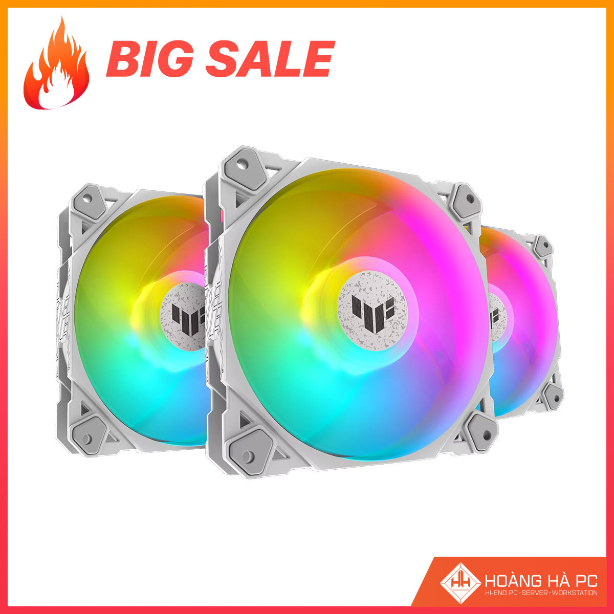 Fan Asus TUF GAMING TF120 ARGB 3IN1 WHITE