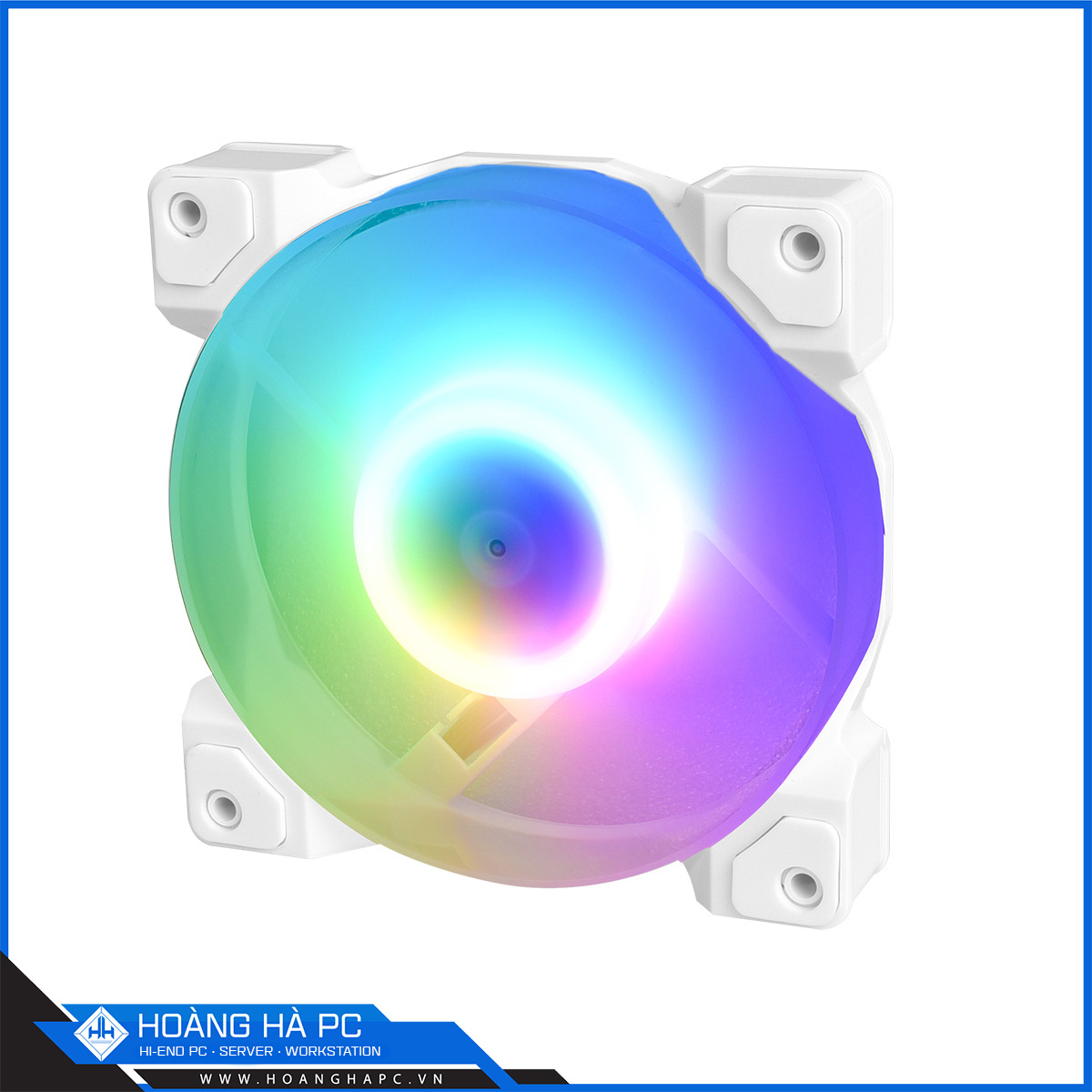 FAN CASE ID-COOLING DF-12025-ARGB TRIO Snow 3pcs Pack-2