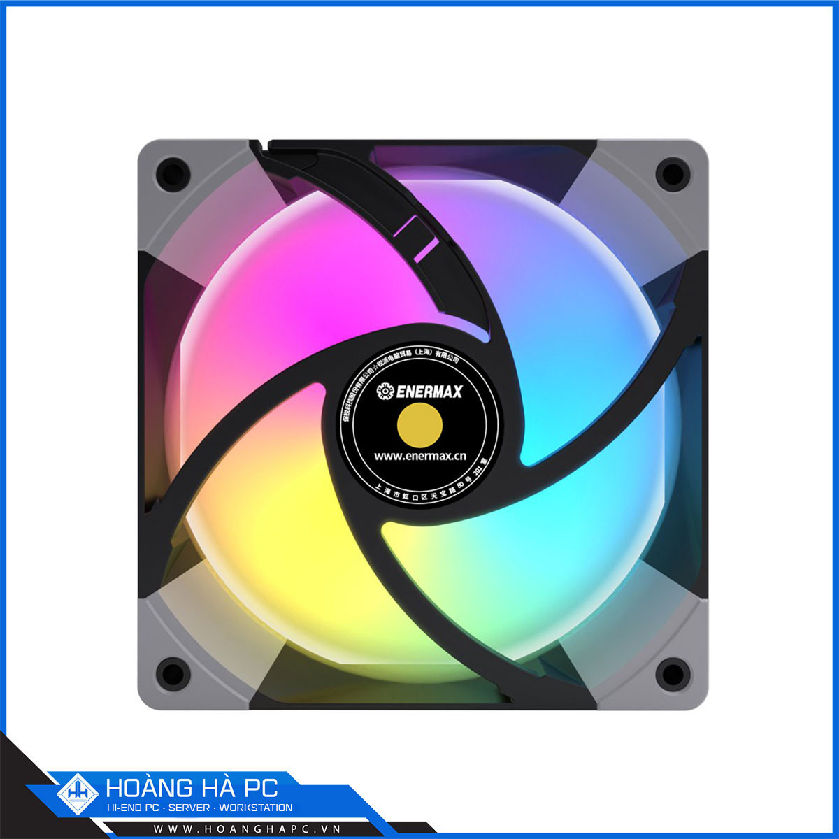 Fan Enermax -T1 120mm Black ARGB - Siêu gió bão!-3