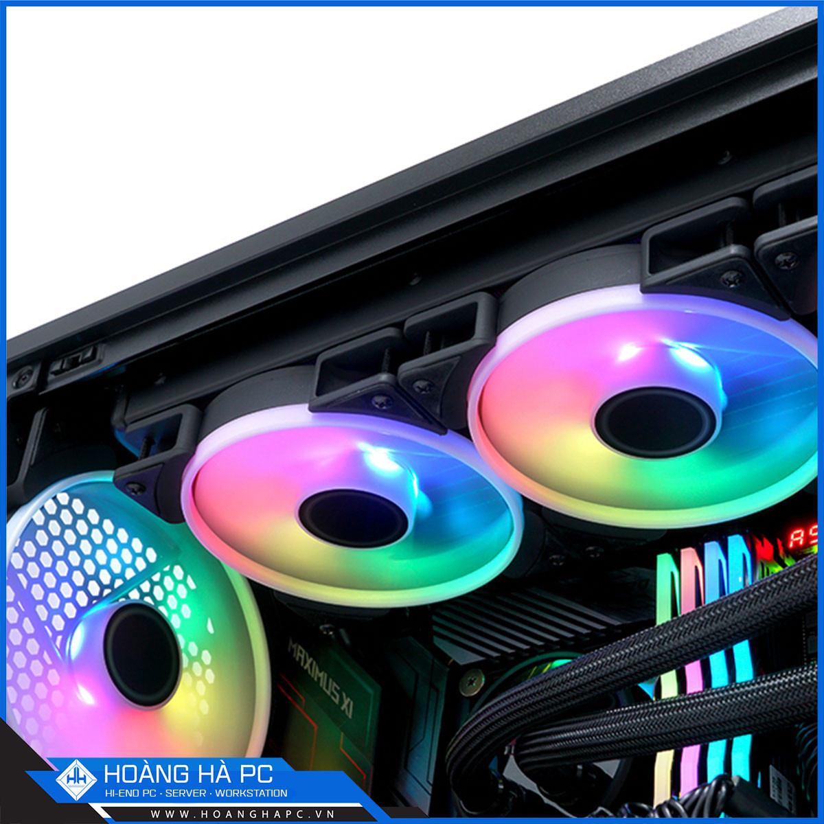 Quạt tản nhiệt hiệu năng cao Fractal Design Prisma AL-12 PWM - ARGB-3