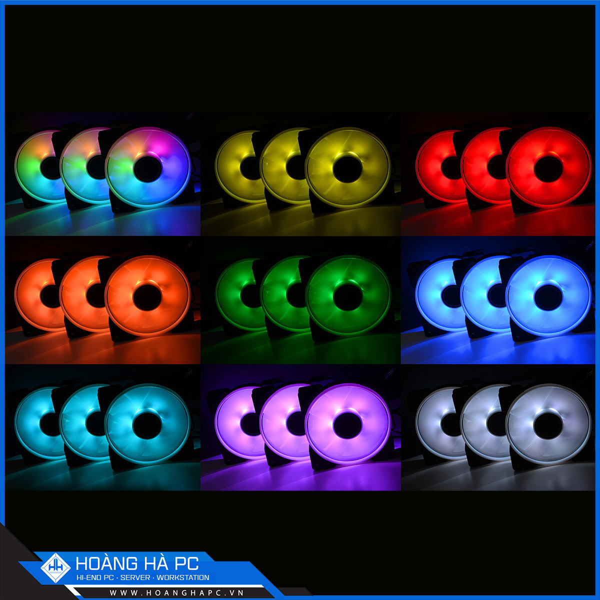 Quạt tản nhiệt hiệu năng cao Fractal Design Prisma AL-12 PWM - ARGB-6