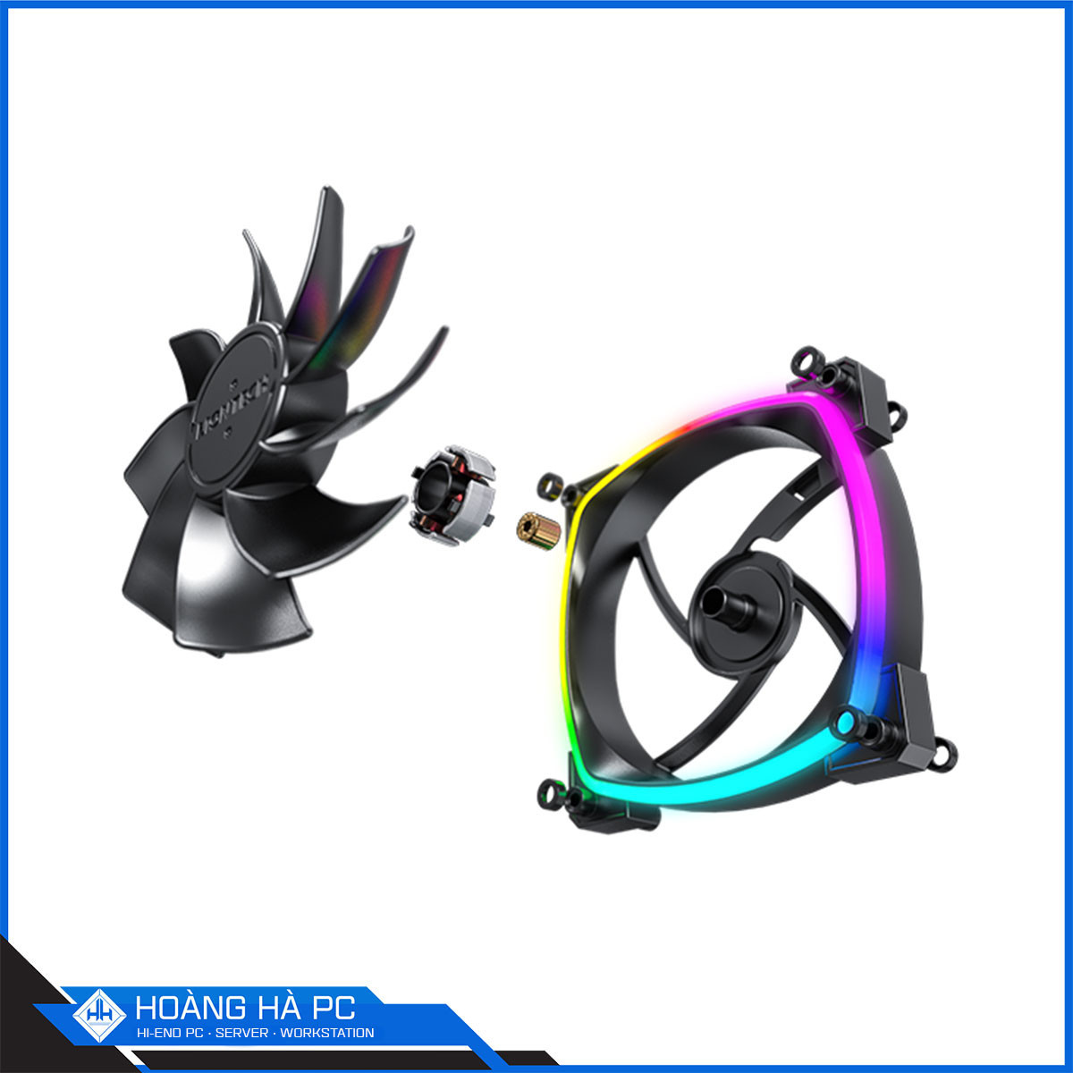 Fan Montech RX120 PWM RGB Black-4