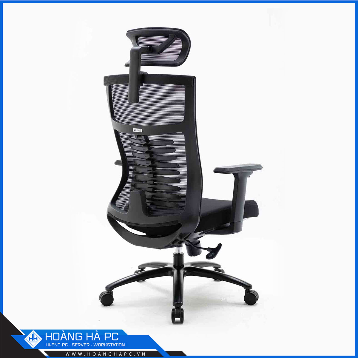 Ghế công thái học WARRIOR WEC502 Plus Black-2