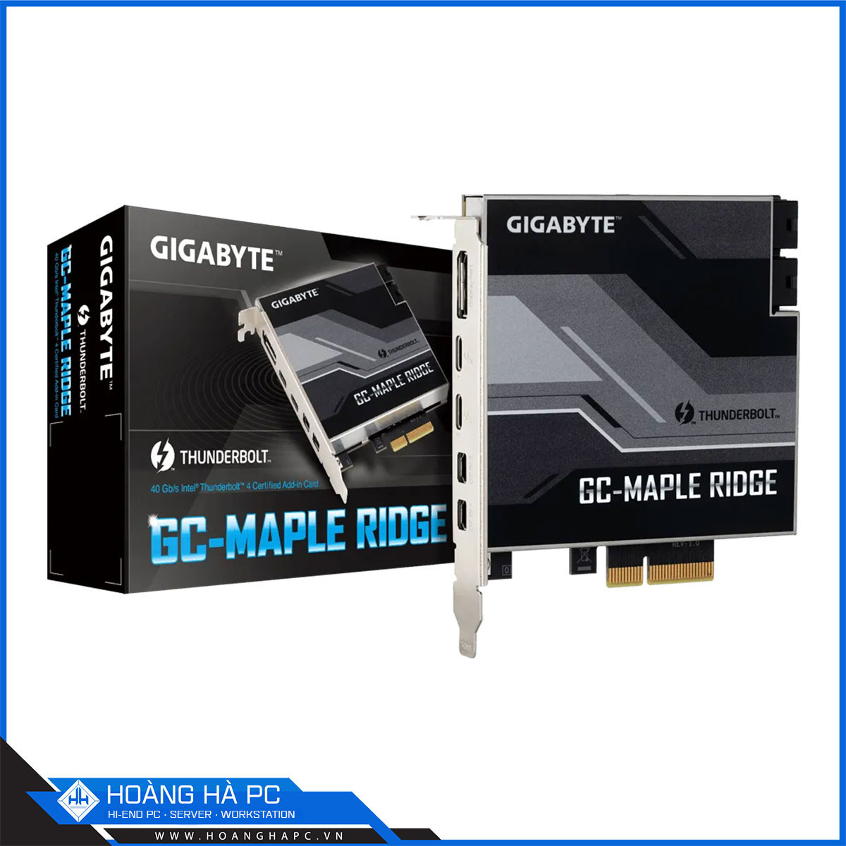 GIGABYTE GC-MAPLE RIDGE Add-in Card - Intel Thunderbolt 4 AIC, 40Gb/s