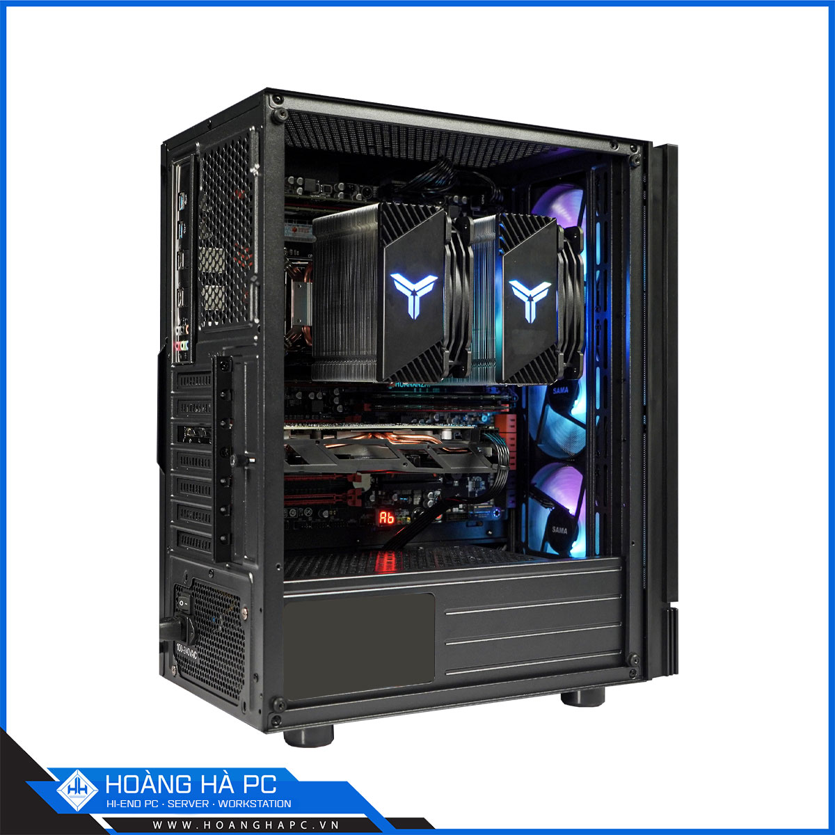 HH SERVER - DUAL XEON E5 2678V3 | 96G | NVIDIA GTX 1660 SUPER 6GB | 500G NVMe-7