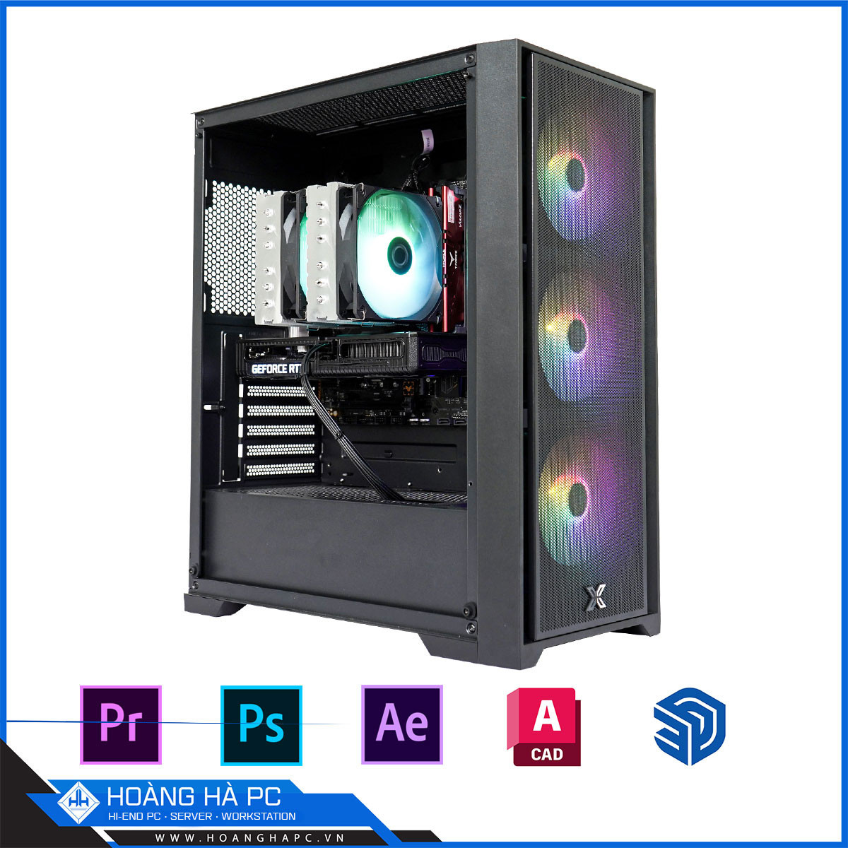 HHPC 3D RYZEN 9 7950X | 32G | NVIDIA RTX 3060 12G