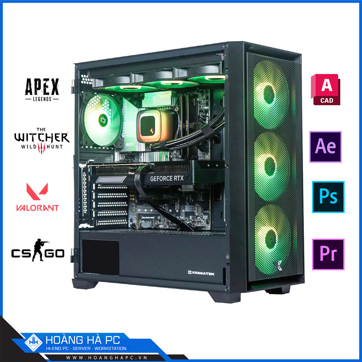 HHPC CORE i9 14900K | 32GB DDR5 | RTX 3060 12GB