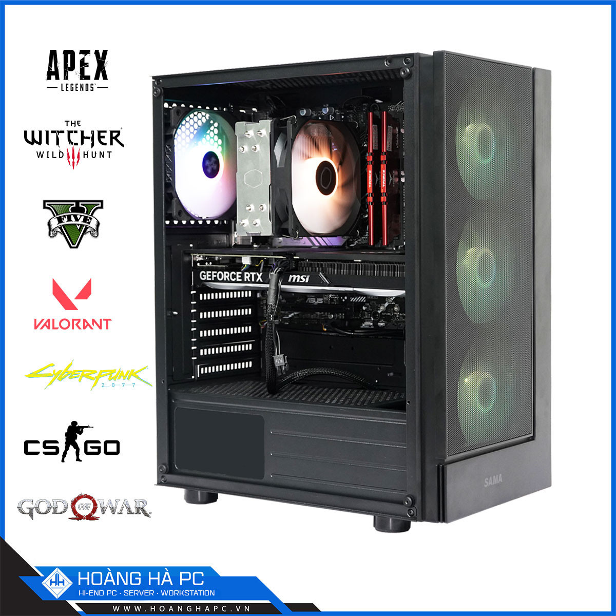 HHPC GAMING i5 12400F | 8G | NVIDIA RTX 3060 12G-2