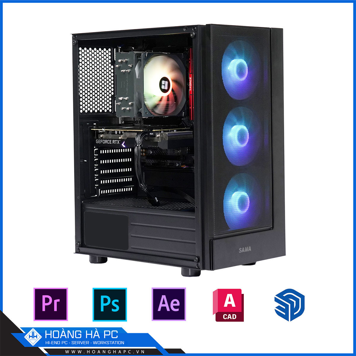 HHPC Ryzen 9 7900X | 16G | RTX 2060 SUPER 8G | 256 bit | GDDR6