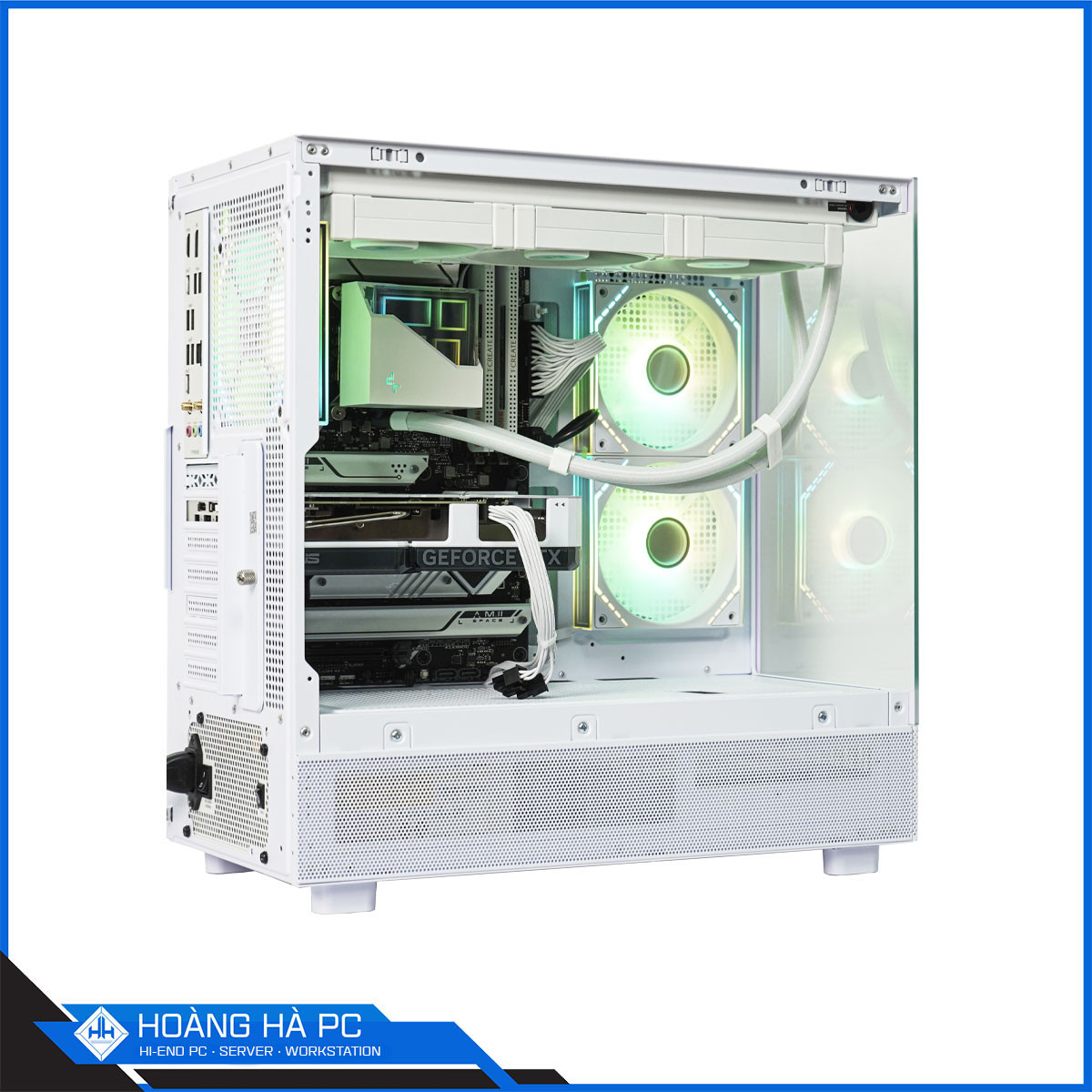 HHPC WHITE CORE i9 14900K | 64G DDR5 | NVIDIA RTX 4070 Ti 12G-4