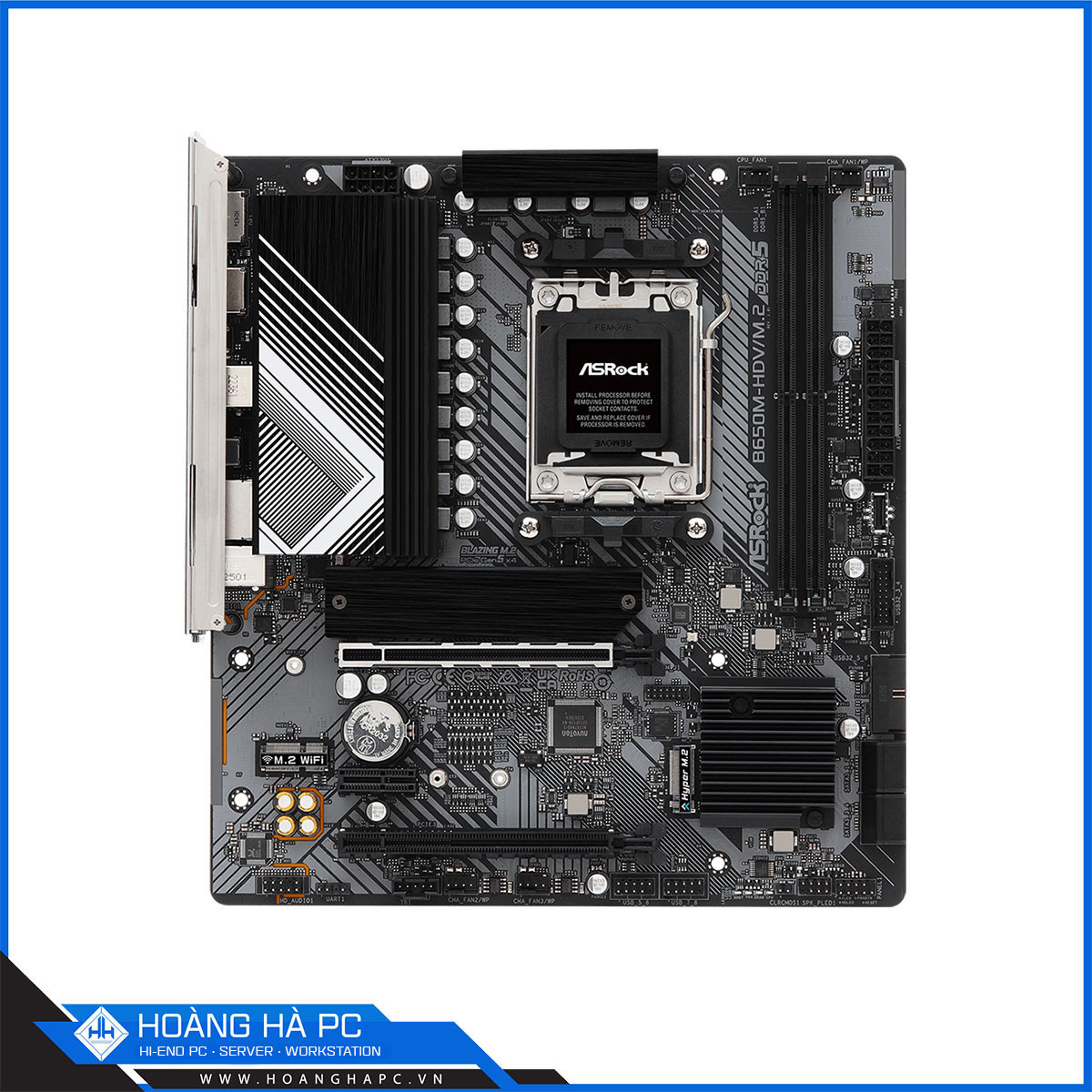 Mainboard ASROCK B650M-HDV/M.2 (AMD B650, Socket AM5, m-ATX, 2 khe RAM DDR5)-2