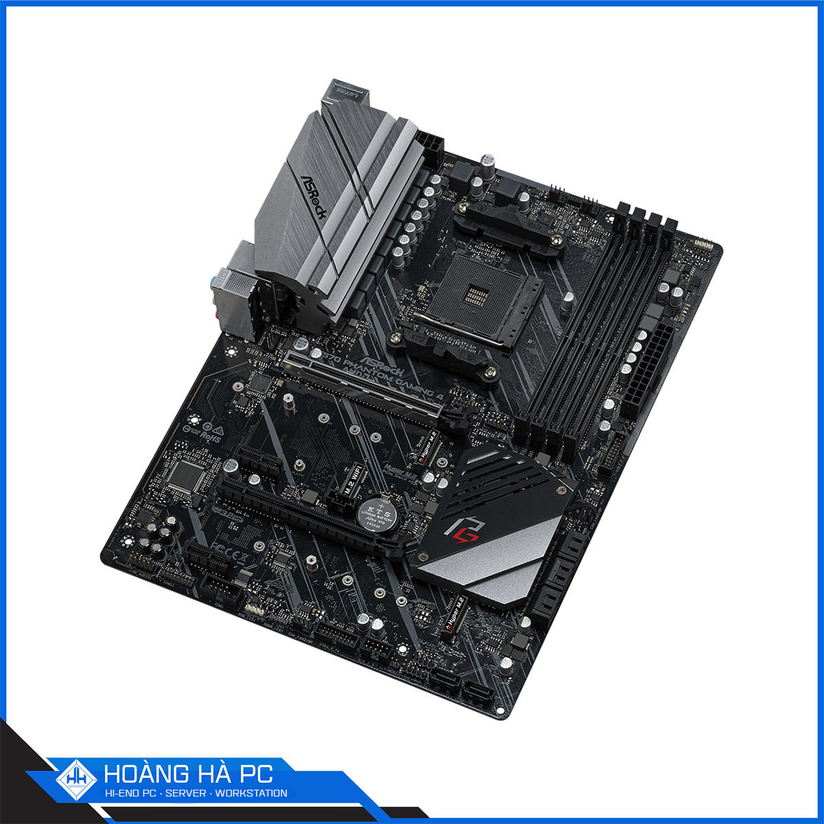 Mainboard ASRock X570 Phantom Gaming 4 (AMD X570, Socket AM4, ATX, 4 khe RAM DDR4)-3