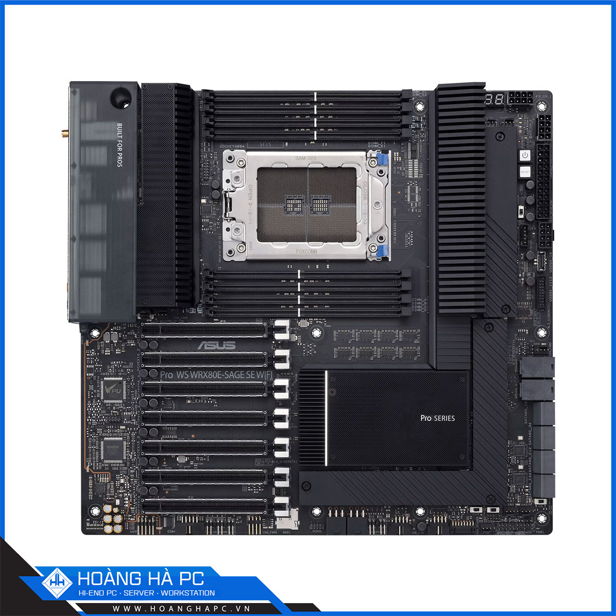 Mainboard ASUS Pro WS WRX80E-SAGE SE WIFI (AMD WRX80, sWRX8, EATX, 8 khe RAM DDR4)-4