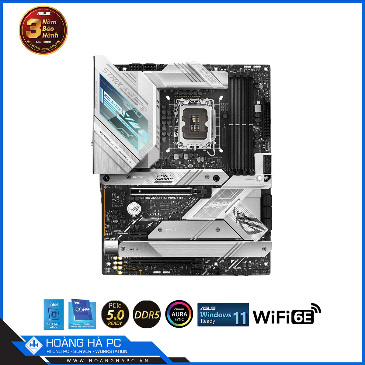 Mainboard ASUS ROG STRIX Z690-A GAMING WIFI DDR5 (Intel Z690, Socket 1700, ATX, 4 khe RAM)-3