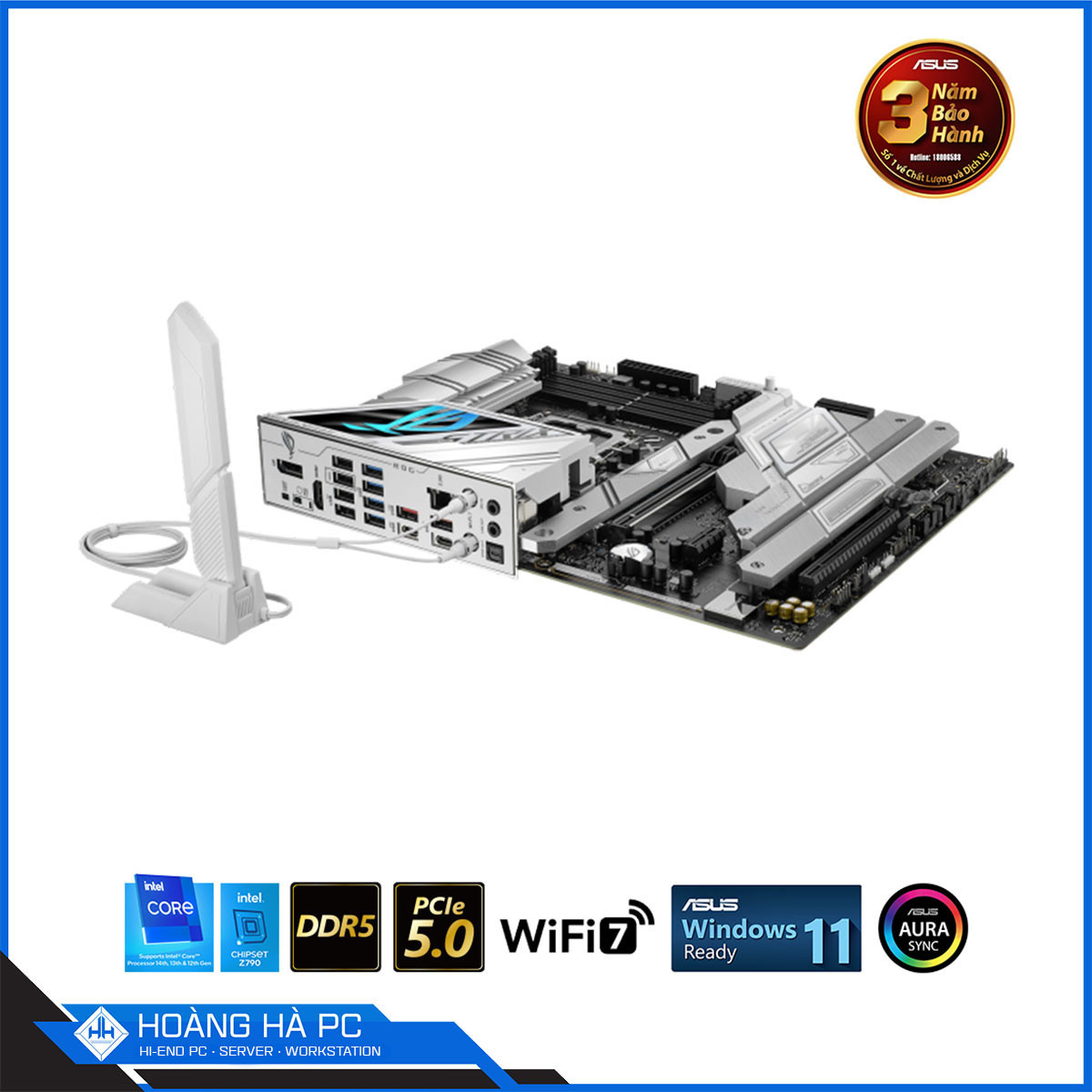 Mainboard ASUS ROG STRIX Z790-A GAMING WIFI II (Intel Z790, Socket 1700, ATX, 4 RAM DDR5)-8