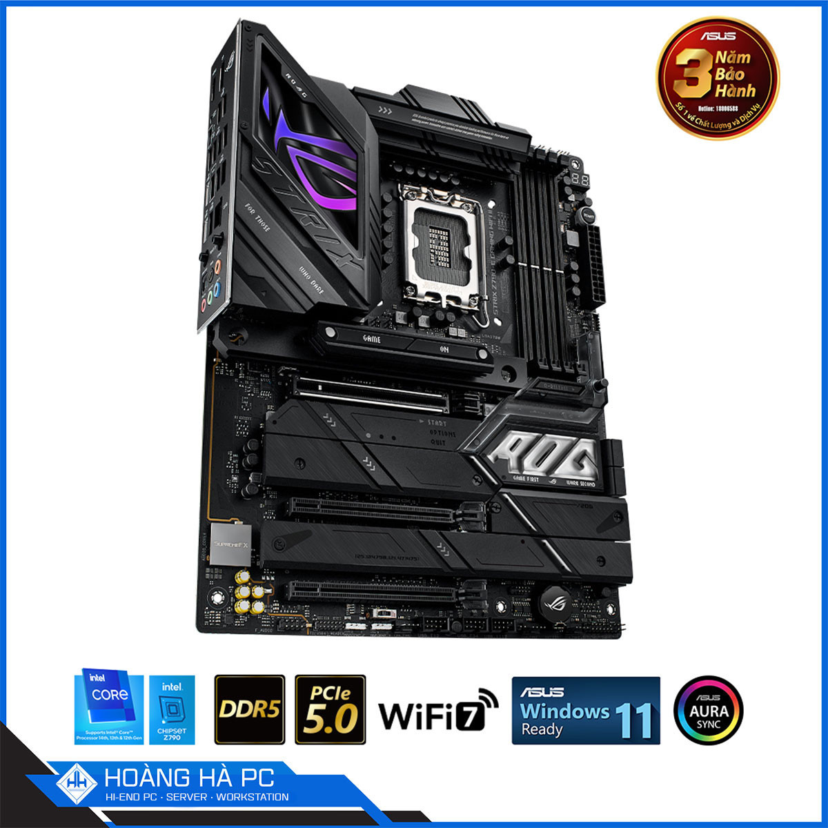 Mainboard ASUS ROG STRIX Z790-E GAMING WIFI II (Intel Z790, Socket 1700, ATX, 4 khe Ram DDR5)-4