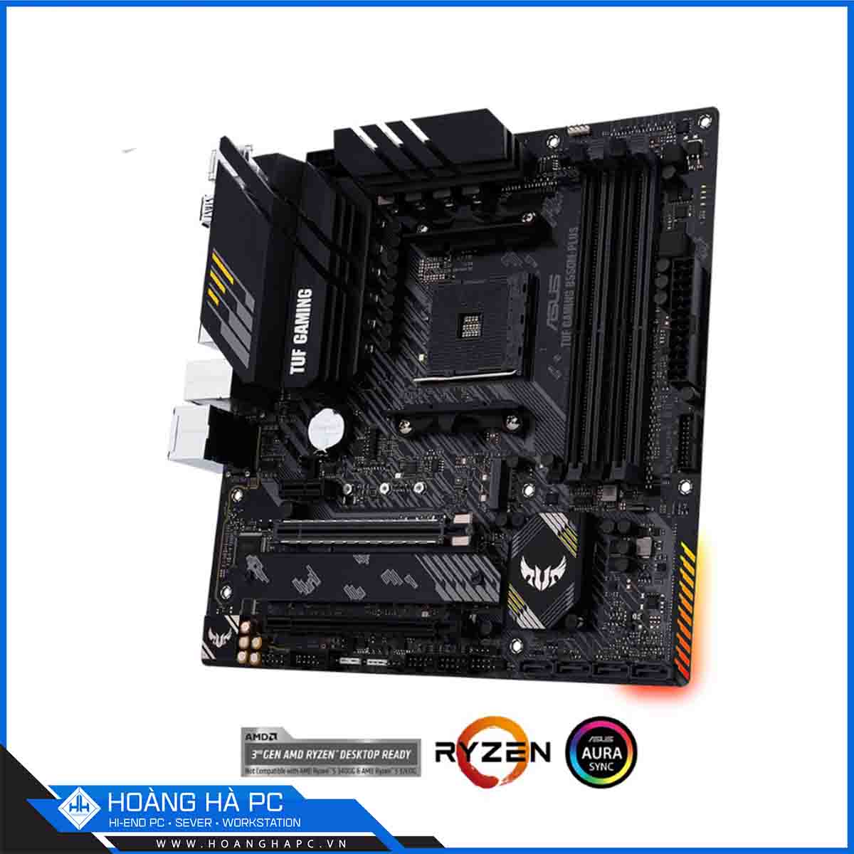 Mainboard ASUS TUF GAMING B550M-PLUS (AMD B550, Socket AM4, m-ATX, 4 khe RAM DRR4)-3