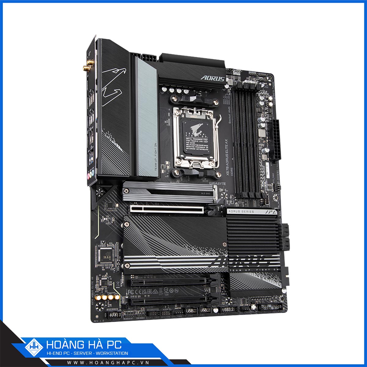 Mainboard GIGABYTE X670 AORUS ELITE AX (AMD X670, Socket AM5, ATX, 4 khe RAM DDR5)-3