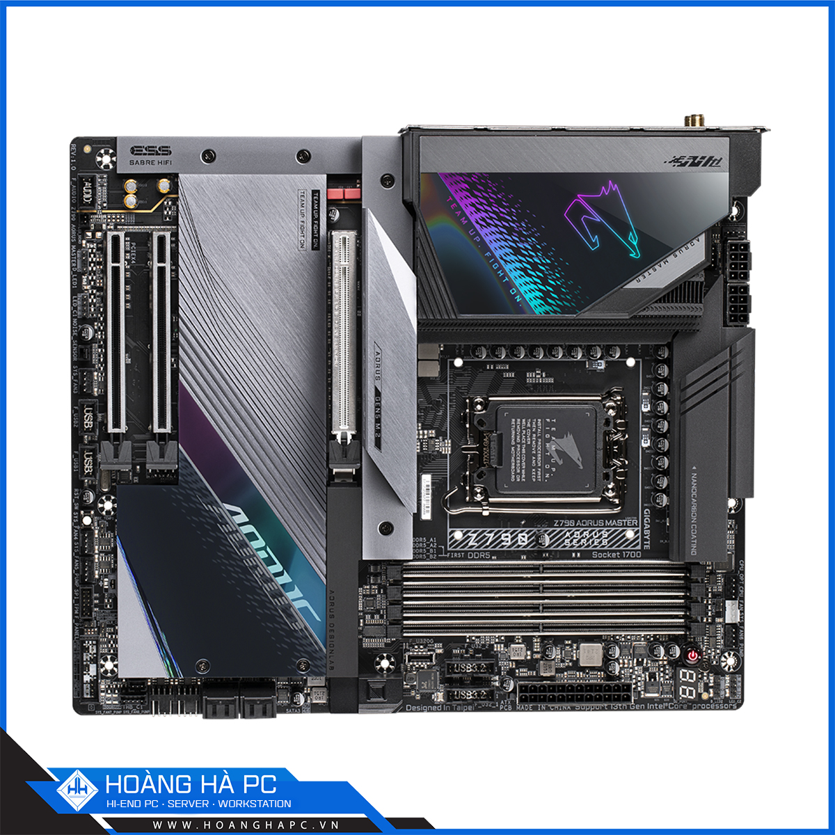 Mainboard Gigabyte Z790 AORUS MASTER DDR5 (Intel Z790, Socket LGA1700, E-ATX, 4 khe RAM DDR5)-5