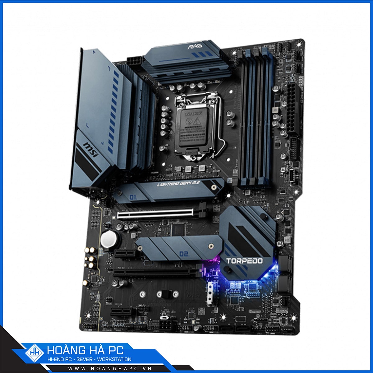 Mainboard MSI MAG Z590 TORPEDO (Intel Z590, Socket 1200, ATX, 4 khe Ram DDR4)-2