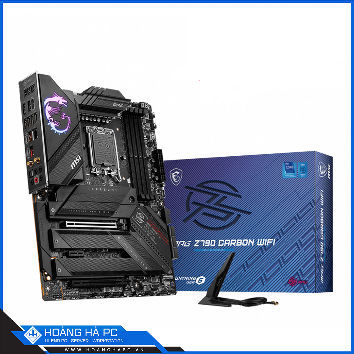 Mainboard MSI MPG Z790 CARBON WIFI DDR5 (Intel Z790, Socket 1700, ATX, 4 khe Ram DDR5)