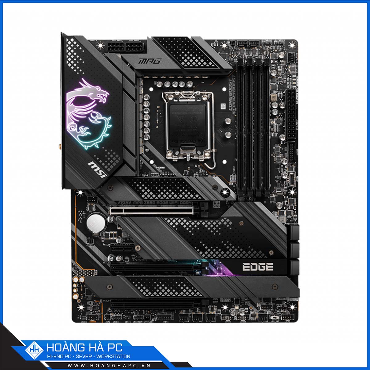 Mainboard MSI Z690 EDGE WIFI DDR4 (Intel Z690, Socket 1700, ATX, 4 khe Ram DDR4)-2