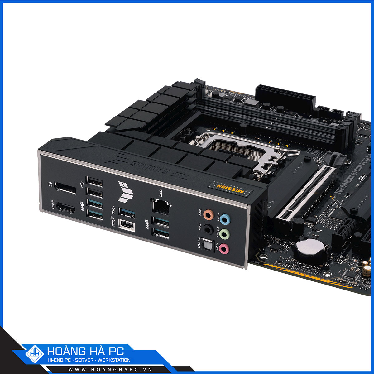 Mainboard ASUS TUF GAMING B760M-PLUS D4 (Intel B760, Socket LGA1700, mATX, 4 khe Ram DDR4)-9