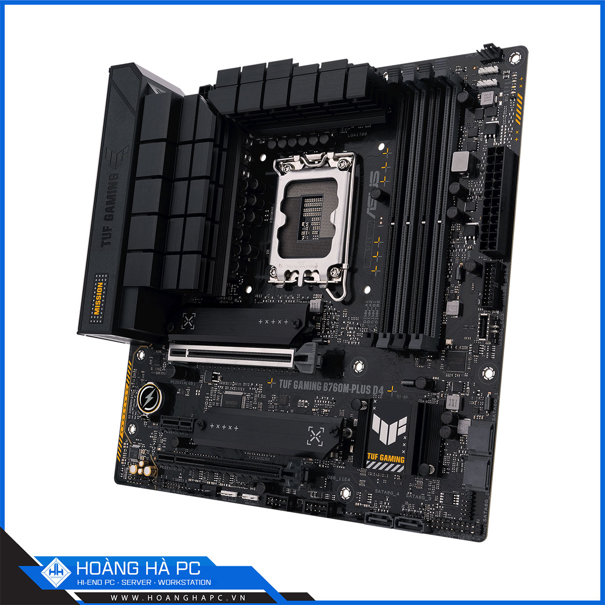 Mainboard ASUS TUF GAMING B760M-PLUS D4 (Intel B760, Socket LGA1700, mATX, 4 khe Ram DDR4)-8