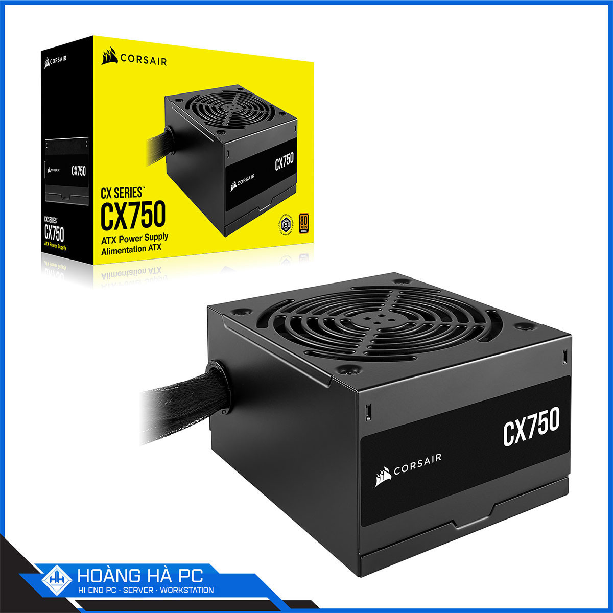 Nguồn Corsair CX750 750W (80 Plus Bronze/ Non Modular)-6