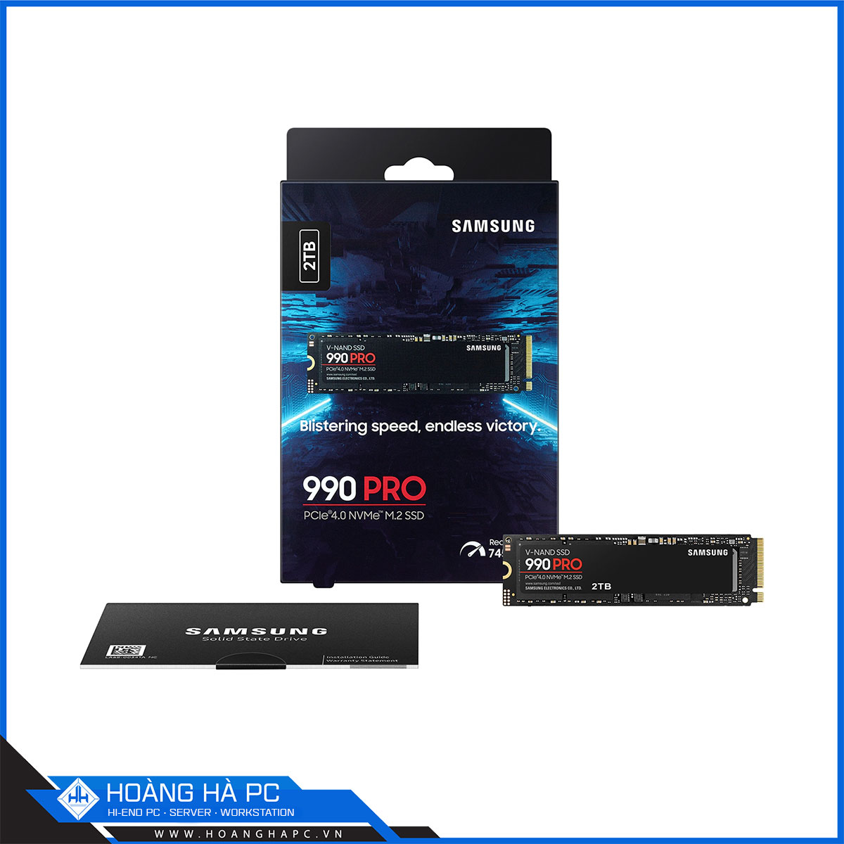 Ổ cứng SSD Samsung 990 Pro 2TB PCIe NVMe 4.0x4 (Đọc 7450MB/s - Ghi 6900MB/s) - (MZ-V9P2T0B)-3