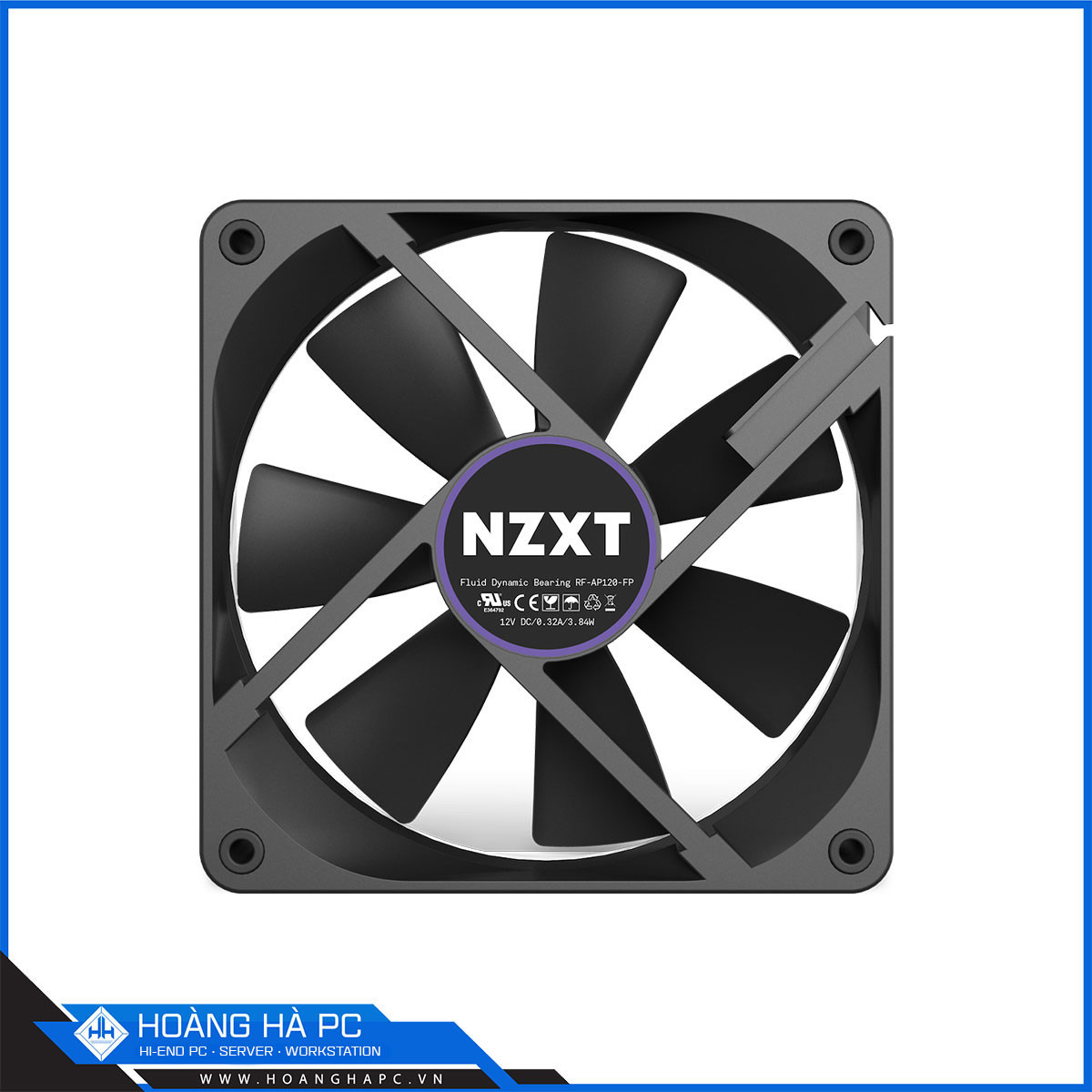 Quạt tản nhiệt hiệu năng cao NZXT Aer P 120mm-2
