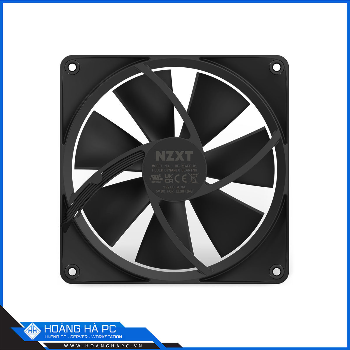 Quạt tản nhiệt hiệu năng cao NZXT F140 RGB-6