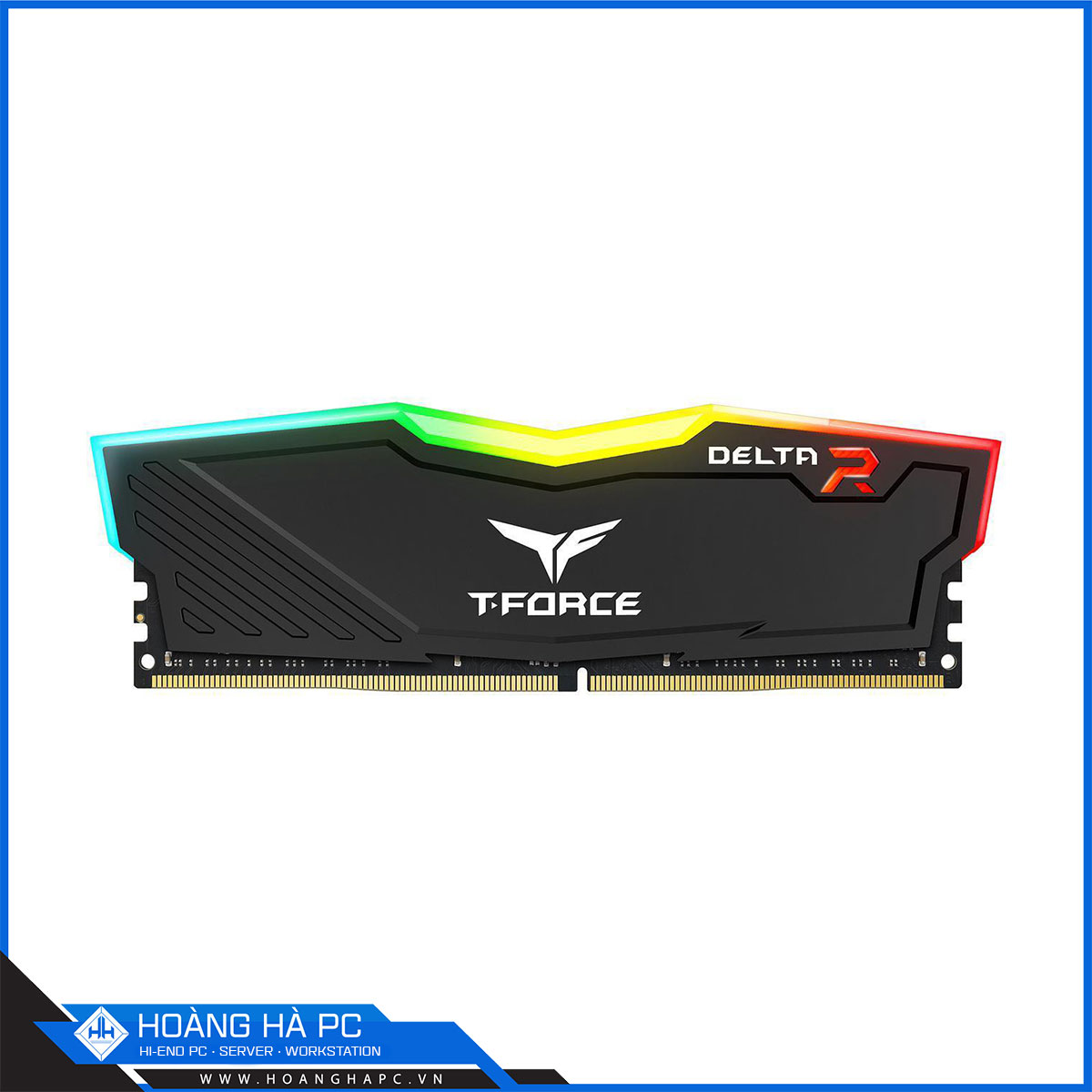 RAM DDR4 TEAMGROUP T-FORCE DELTA RGB 16GB 3200MHz (1x16GB) BLACK 