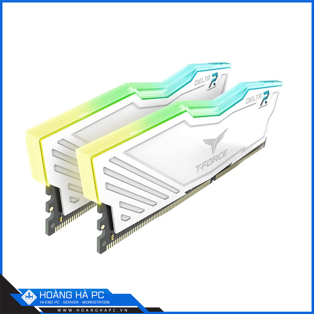 RAM DDR4 TEAMGROUP T-FORCE DELTA RGB 32GB (2x16GB) 3600MHz WHITE -2