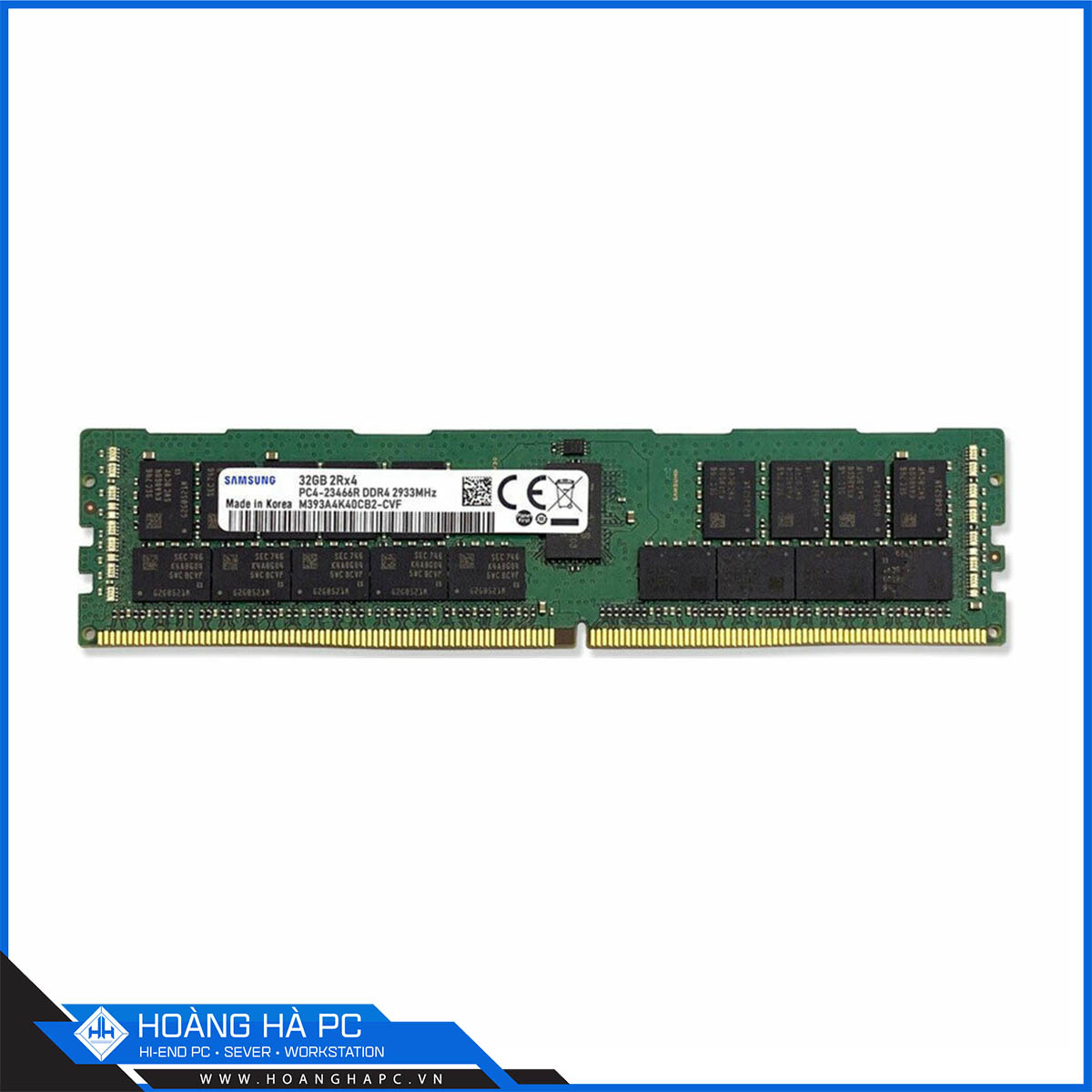 RAM DDR4 SAMSUNG 32GB 2933MHz ECC REGISTERED SERVER MEMORY