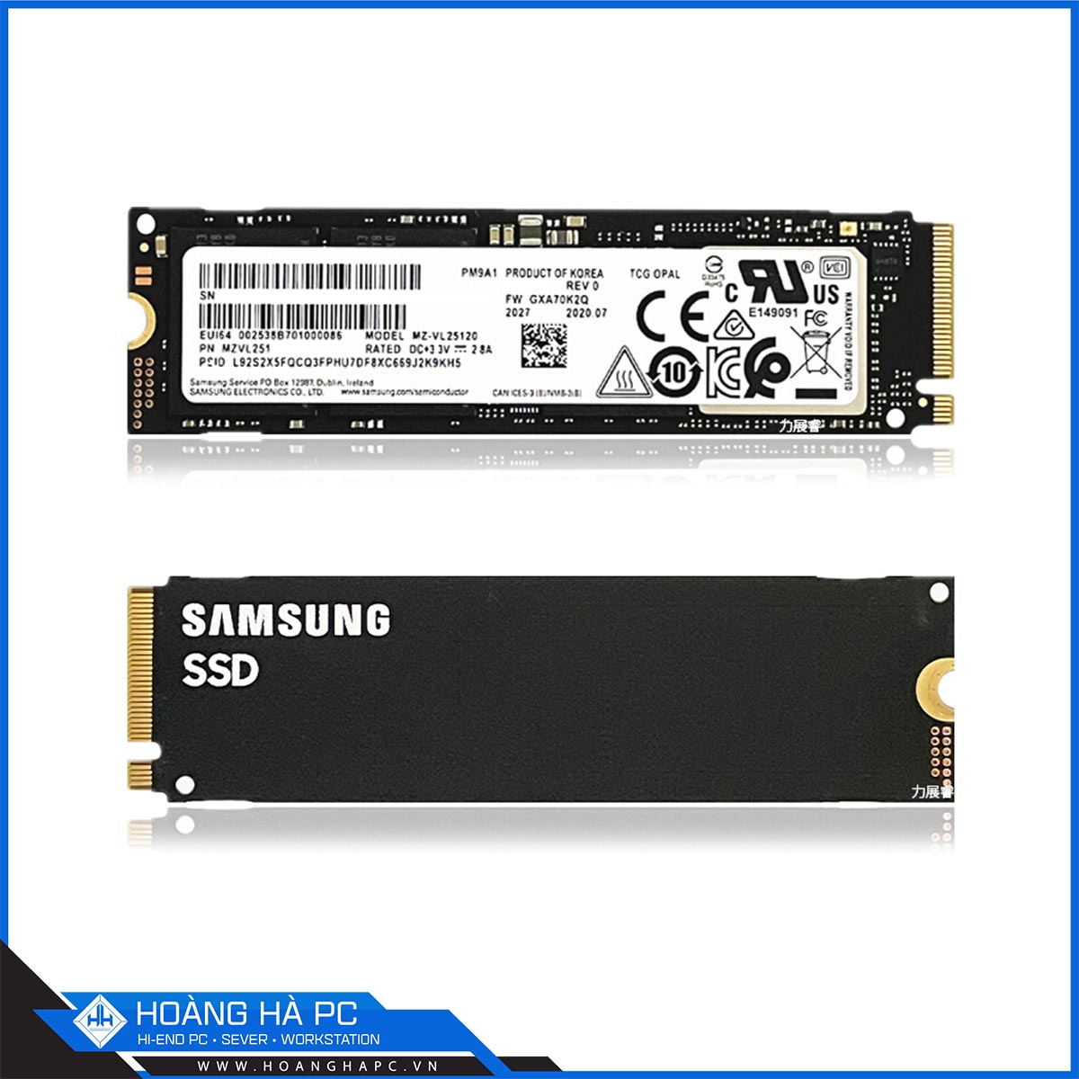 Ổ cứng SSD Samsung PM9A1 1TB M.2 NVMe PCIe Gen 4 x4 (Đọc 6500MB/s - Ghi 4700MB/s)-3