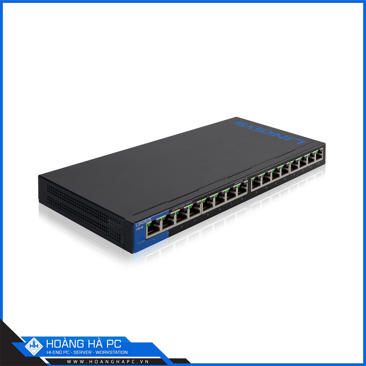 Switch Linksys LGS116 UNMANAGED 16-PORT BUSINESS GIGABIT SWITCH