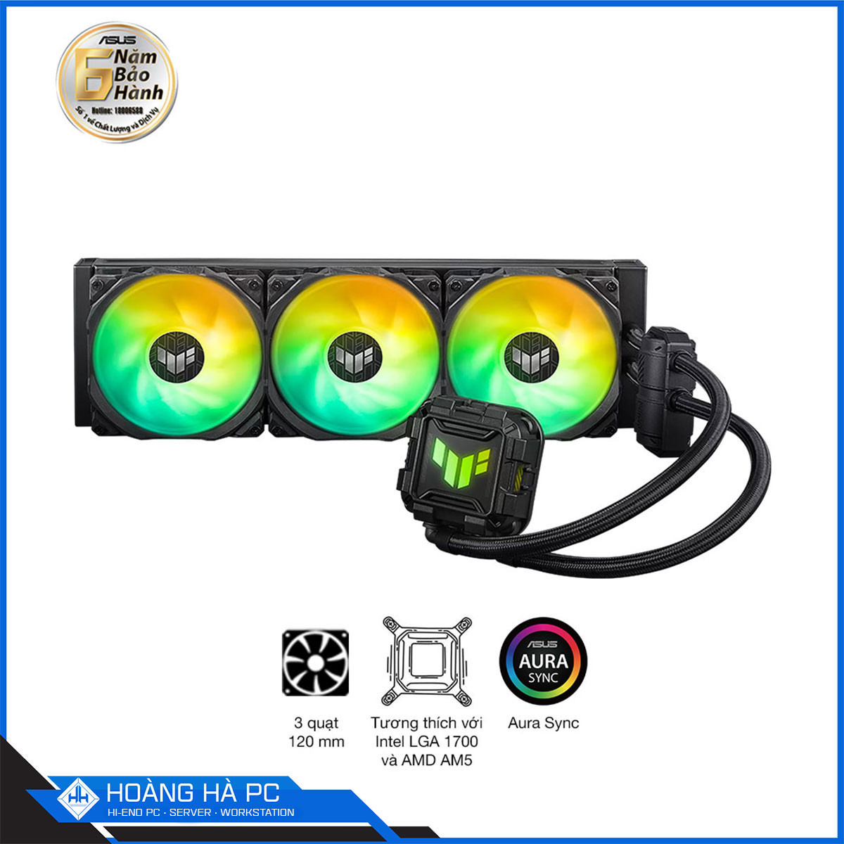 Tản nhiệt nước Asus TUF LC II 360 ARGB