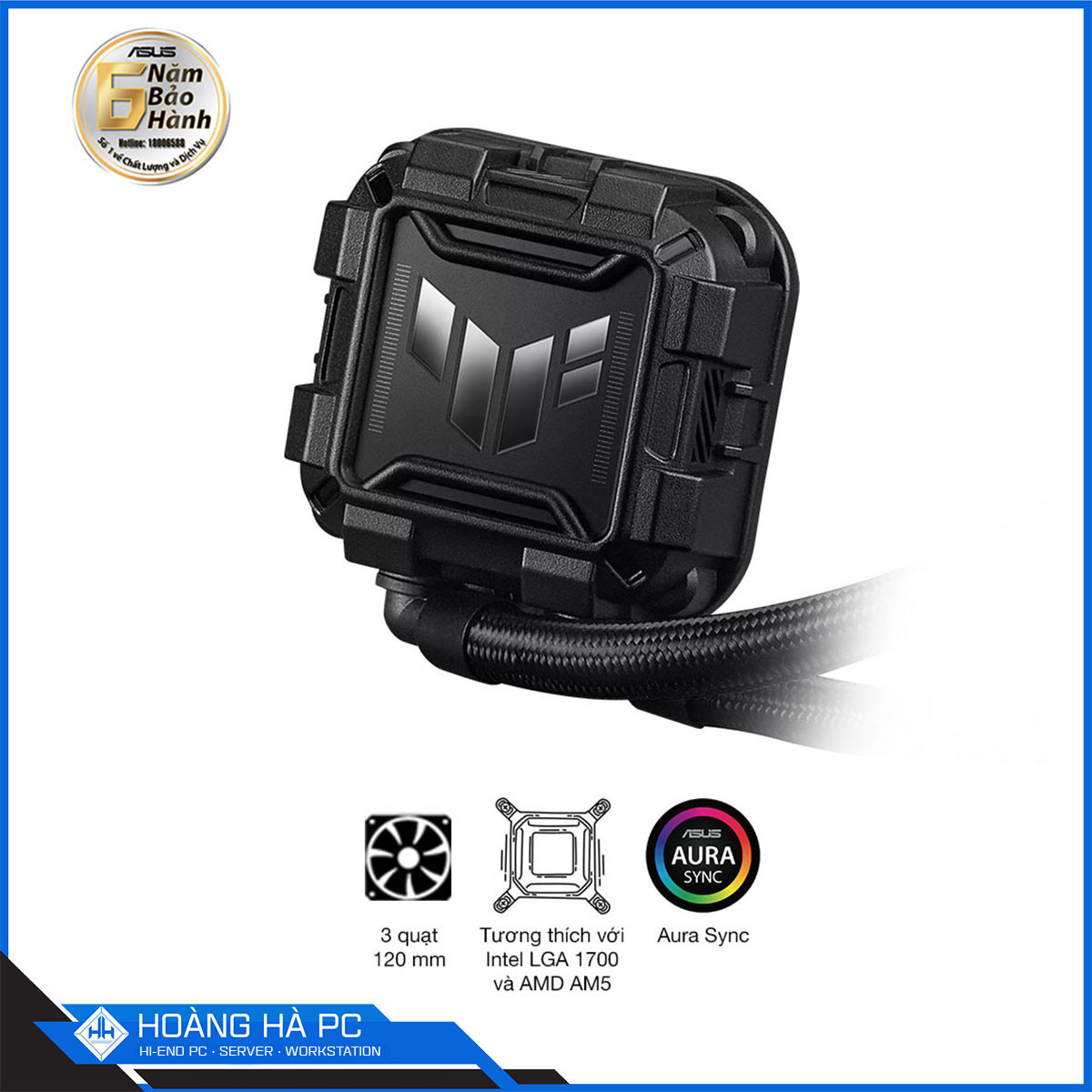 Tản nhiệt nước Asus TUF Gaming LC II 360 ARGB-4