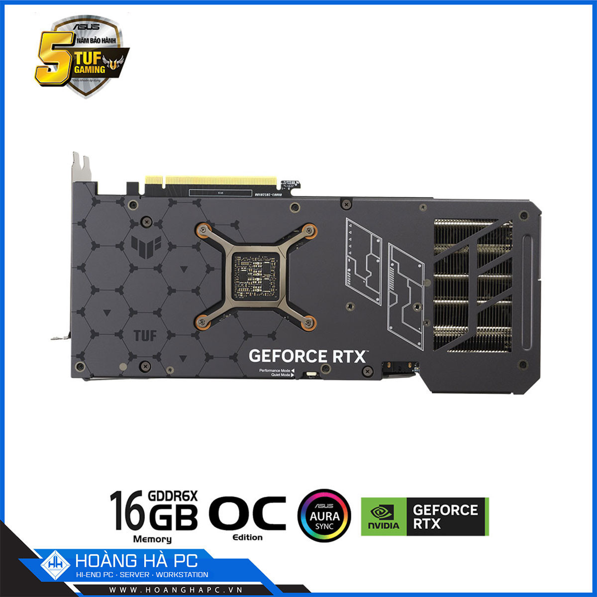 VGA ASUS TUF RTX 4070 Ti SUPER 16GB GDDR6X OC (256-bit, HDMI + DP, 1 x 16-pin)-6
