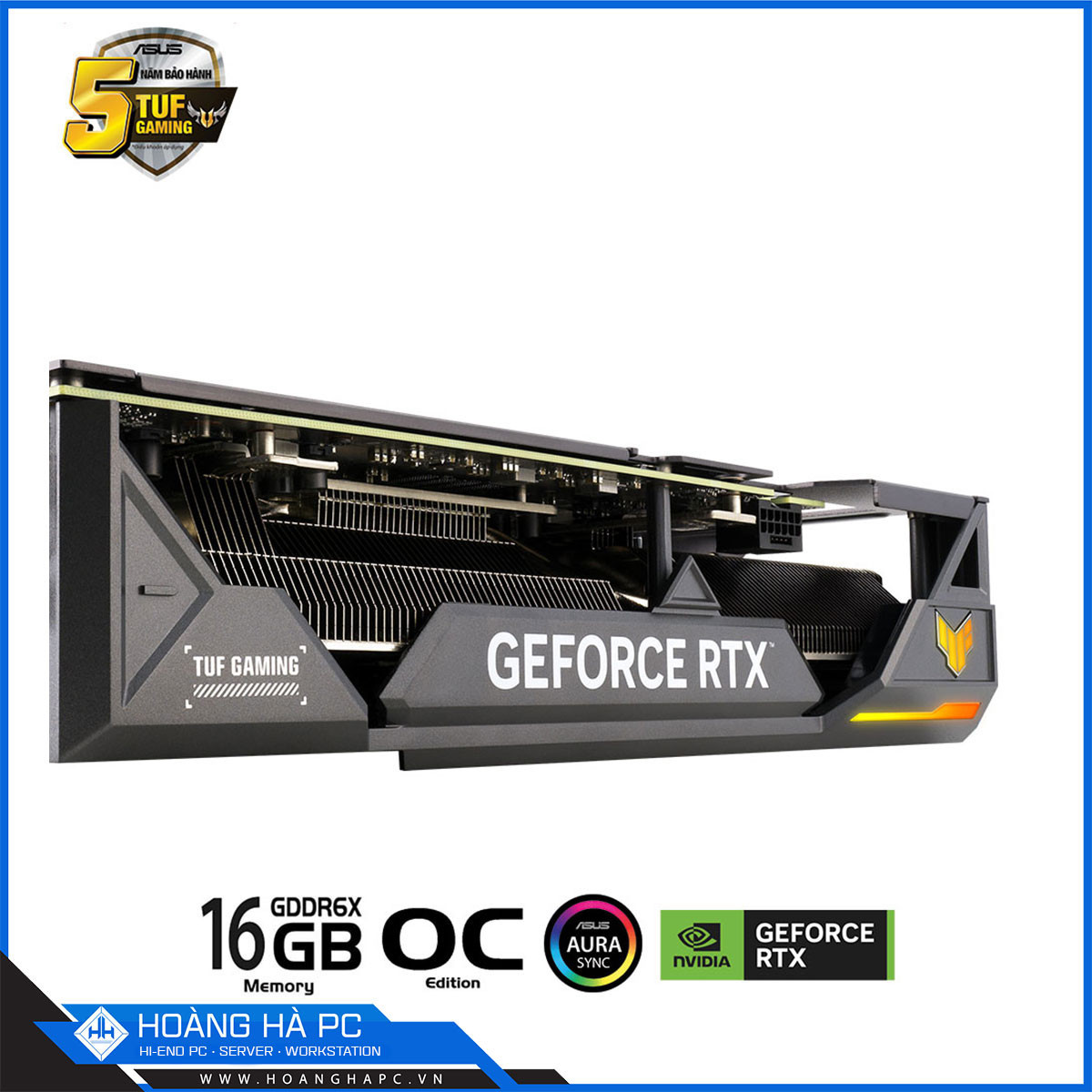 VGA ASUS TUF RTX 4070 Ti SUPER 16GB GDDR6X OC (256-bit, HDMI + DP, 1 x 16-pin)-7