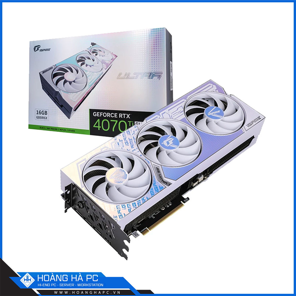 VGA COLORFUL iGAME RTX 4070 Ti SUPER ULTRA W OC 16GB-V (GDDR6X, 256-bit, HDMI + DP, 1 x 16-pin)