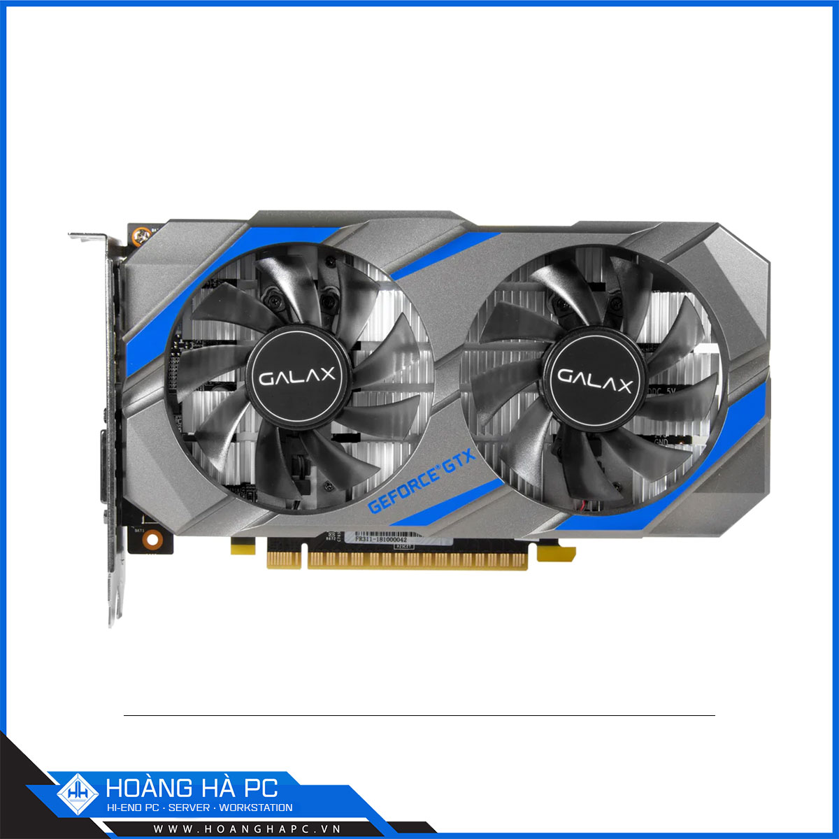 VGA Galax GTX 1050 Ti 4G DDR5 1-Click OC (4GB GDDR5, 128-bit, HDMI + DP, Tray-No box)