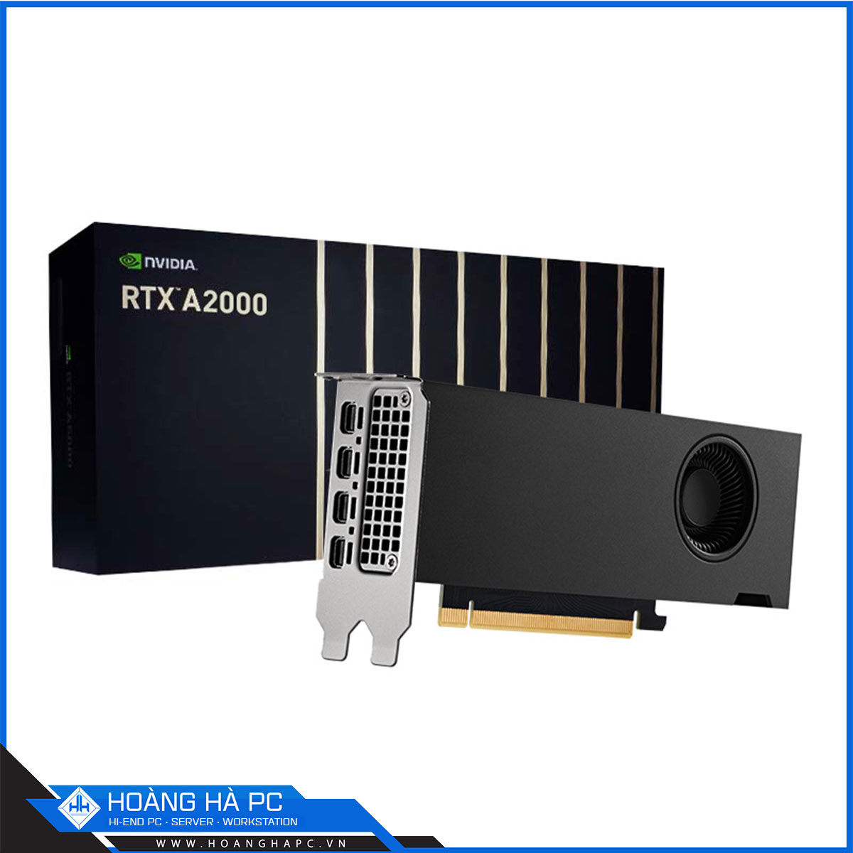 VGA GIGABYTE NVIDIA RTX A2000 (6GB GDDR6, 192-bit, DP)