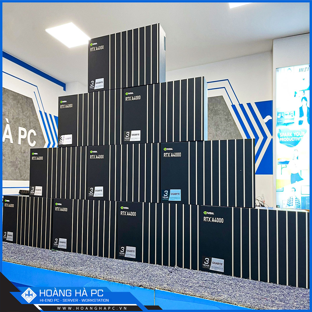 VGA GIGABYTE NVIDIA RTX A4000 16GB GDDR6-4