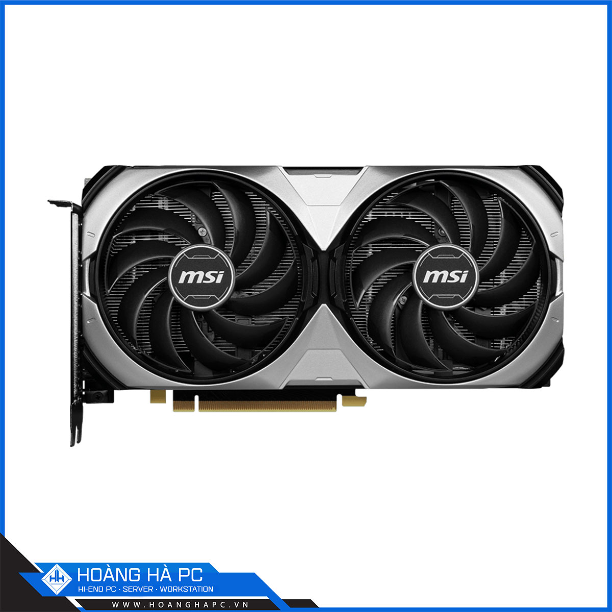 VGA MSI RTX 4070 VENTUS 2X 12G OC  (GDDR6X,192-bit, HDMI +DP, 1x8-pin)-2