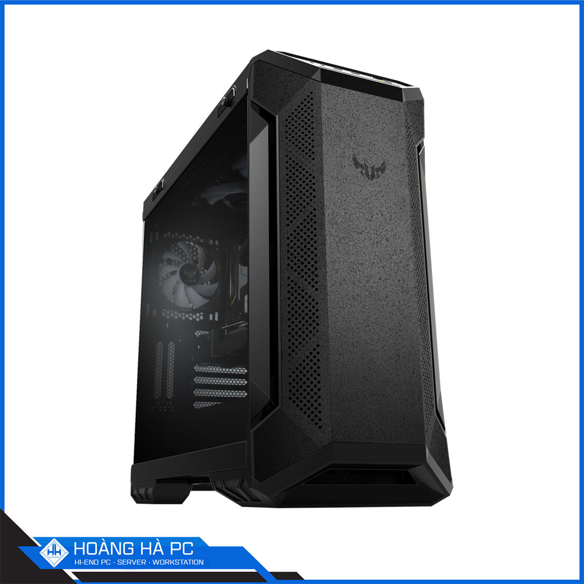 Vỏ Case Asus TUF Gaming GT501 - No fan (Mid Tower/Màu Đen)