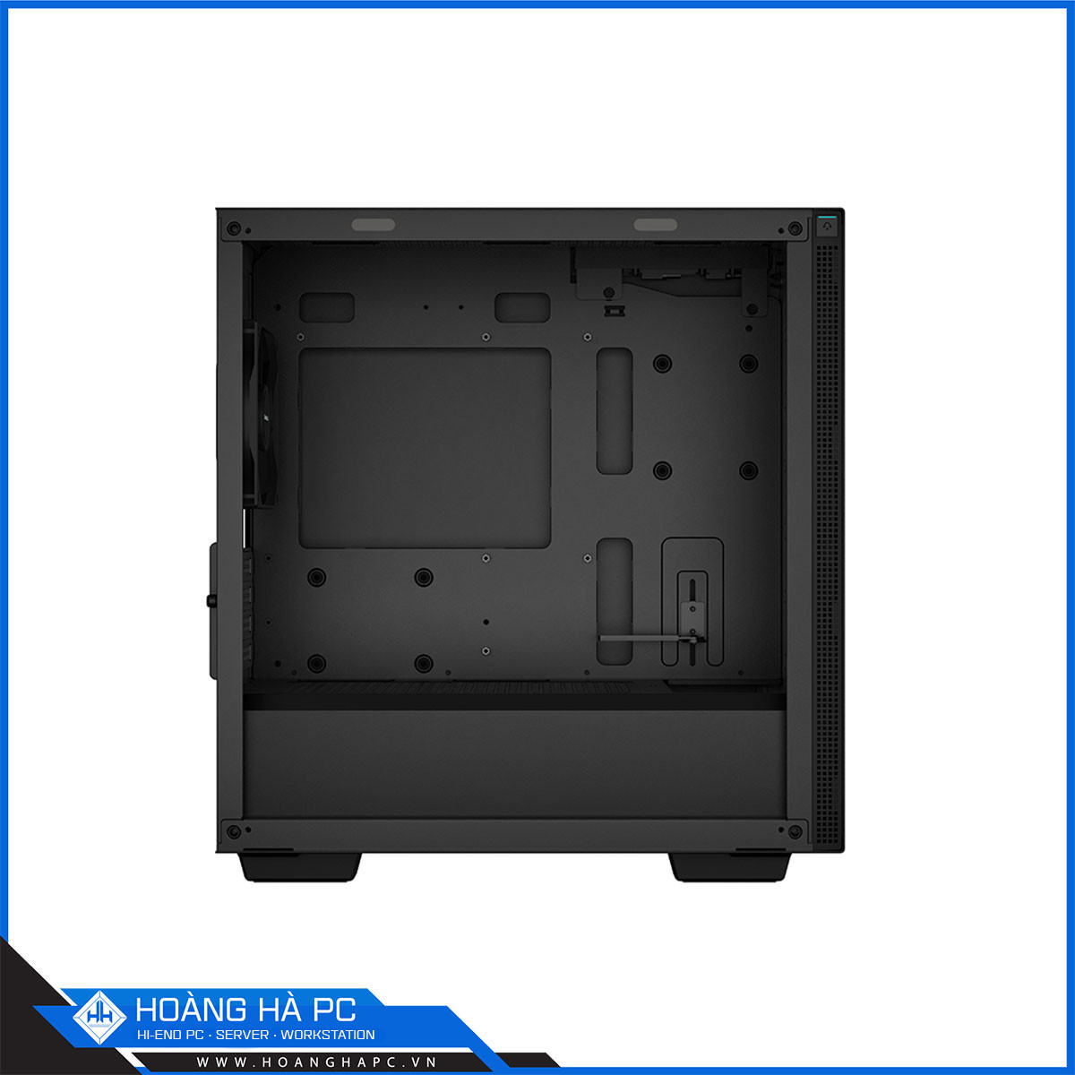 Vỏ case Deepcool CH370 Black - 1 FAN (Mini Tower/ Màu Đen)-4